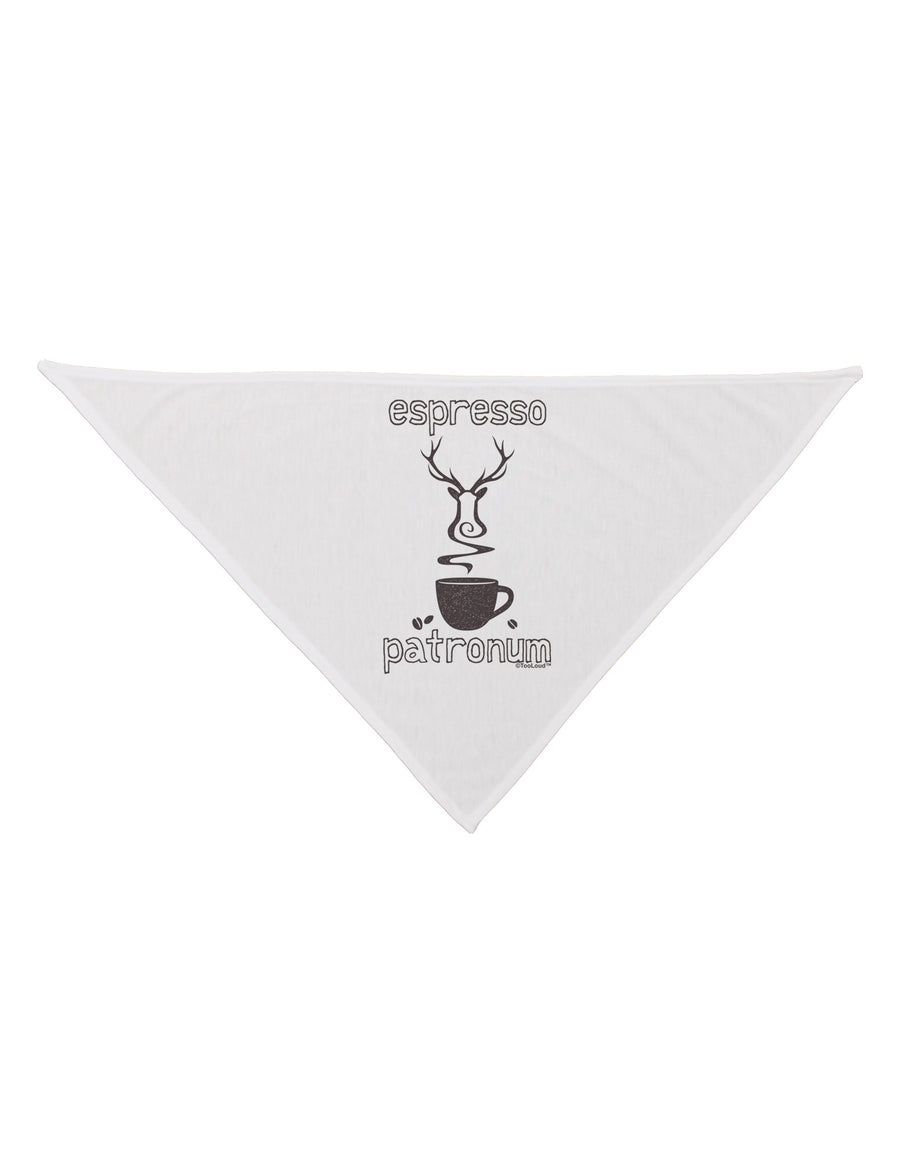 Espresso Patronum Dog Bandana 26-Dog Bandana-TooLoud-White-One-Size-Fits-Most-Davson Sales