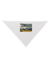 Colorado Mountain Scene Photo Dog Bandana 26-Dog Bandana-TooLoud-White-One-Size-Fits-Most-Davson Sales