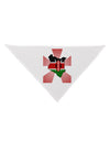Kenya Flag Design Dog Bandana 26-Dog Bandana-TooLoud-White-One-Size-Fits-Most-Davson Sales