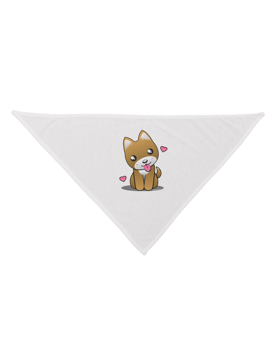 Kawaii Puppy Dog Bandana 26-Dog Bandana-TooLoud-White-One-Size-Fits-Most-Davson Sales