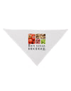 Buy Local Produce Text Dog Bandana 26-Dog Bandana-TooLoud-White-One-Size-Fits-Most-Davson Sales