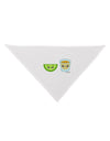 Cute Tequila Shot and Lime Wedge Dog Bandana 26 by TooLoud-Dog Bandana-TooLoud-White-One-Size-Fits-Most-Davson Sales