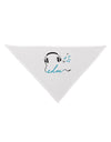 EDM Cord Blue Dog Bandana 26-Dog Bandana-TooLoud-White-One-Size-Fits-Most-Davson Sales