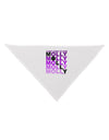 Find Molly Purple Dog Bandana 26-Dog Bandana-TooLoud-White-One-Size-Fits-Most-Davson Sales