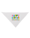 Happy Easter - Tulips Dog Bandana 26 by TooLoud-Dog Bandana-TooLoud-White-One-Size-Fits-Most-Davson Sales