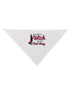 Witch - Bad Thing Dog Bandana 26-Dog Bandana-TooLoud-White-One-Size-Fits-Most-Davson Sales