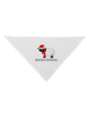 Fleece Navidad Christmas Sheep Dog Bandana 26-Dog Bandana-TooLoud-White-One-Size-Fits-Most-Davson Sales