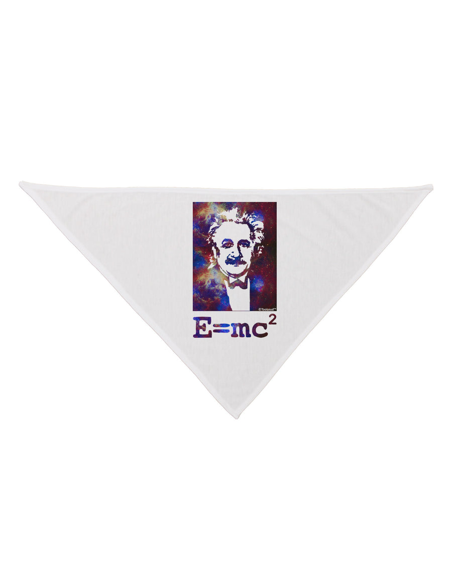 Cosmic Galaxy - E equals mc2 Dog Bandana 26 by TooLoud-Dog Bandana-TooLoud-White-One-Size-Fits-Most-Davson Sales