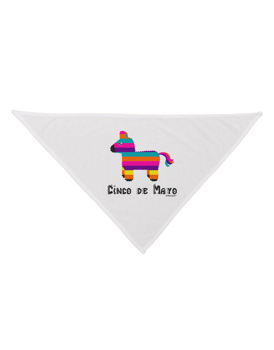 Colorful Pinata Design - Cinco de Mayo Dog Bandana 26 by TooLoud-Dog Bandana-TooLoud-White-One-Size-Fits-Most-Davson Sales