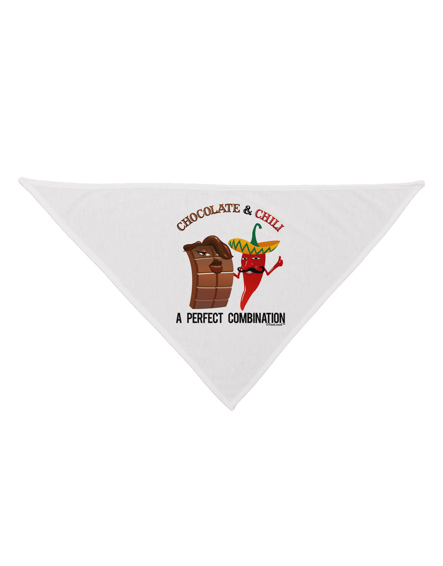 Chiles and Chocolate Dog Bandana 26-Dog Bandana-TooLoud-White-One-Size-Fits-Most-Davson Sales