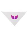 Cute Angel Wings Pair Heart Dog Bandana 26-Dog Bandana-TooLoud-White-One-Size-Fits-Most-Davson Sales