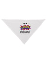 Teacher - Superpower Dog Bandana 26-Dog Bandana-TooLoud-White-One-Size-Fits-Most-Davson Sales