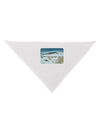 CO Snow Scene Dog Bandana 26-Dog Bandana-TooLoud-White-One-Size-Fits-Most-Davson Sales