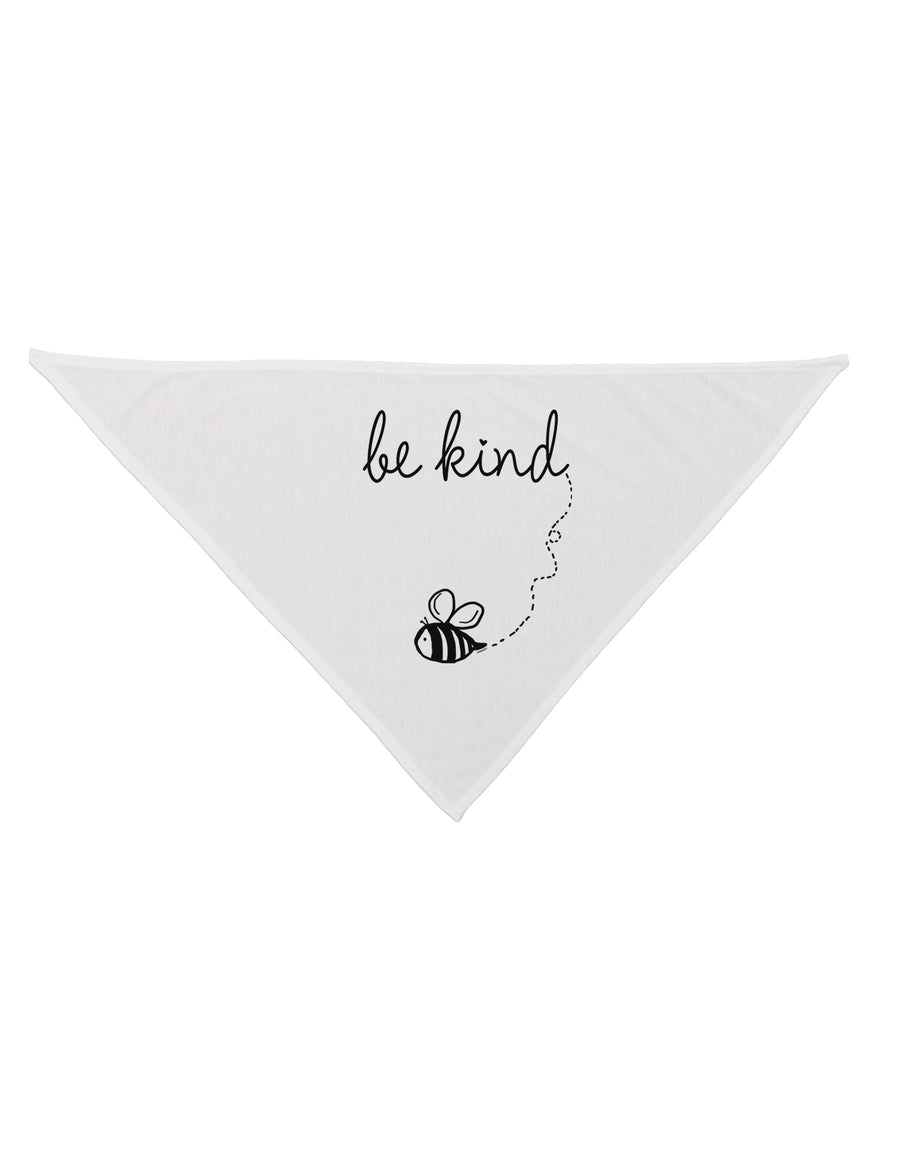 TooLoud Be Kind Dog Bandana 26 Inch-Dog Bandana-TooLoud-White-One-Size-Fits-Most-Davson Sales