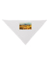 Mountain Forest Park Watercolor Dog Bandana 26-Dog Bandana-TooLoud-White-One-Size-Fits-Most-Davson Sales