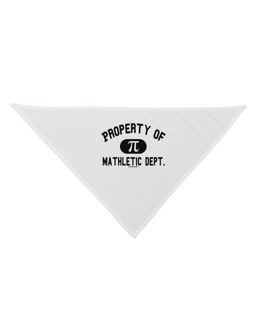 Mathletic Department Dog Bandana 26 by TooLoud-Dog Bandana-TooLoud-White-One-Size-Fits-Most-Davson Sales