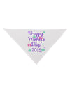 Happy Mother's Day (CURRENT YEAR) Dog Bandana 26 by TooLoud-Dog Bandana-TooLoud-White-One-Size-Fits-Most-Davson Sales