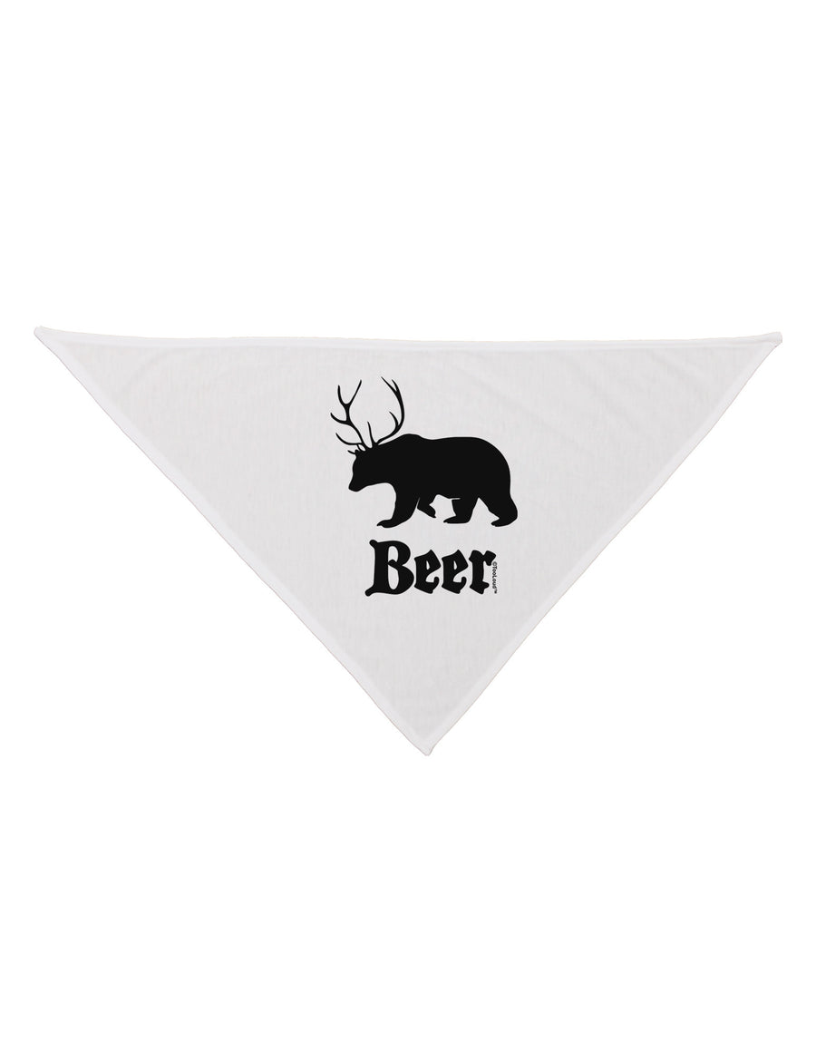 Beer Animal Dog Bandana 26"-Dog Bandana-TooLoud-White-One-Size-Fits-Most-Davson Sales