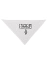 Ethereum with logo Dog Bandana 26 Inch-Dog Bandana-TooLoud-White-One-Size-Fits-Most-Davson Sales