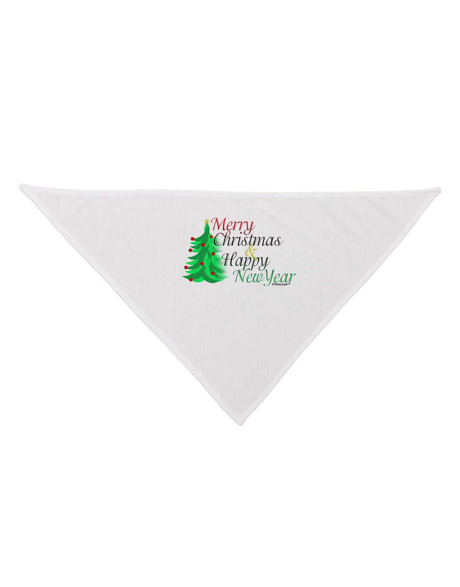 Merry Christmas & Happy New Year Dog Bandana 26-Dog Bandana-TooLoud-White-One-Size-Fits-Most-Davson Sales