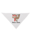 Cute Christmas Sloth - Santa Claws Dog Bandana 26 by TooLoud-Dog Bandana-TooLoud-White-One-Size-Fits-Most-Davson Sales