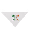 Irish As Feck Funny Dog Bandana 26 by TooLoud-TooLoud-White-One-Size-Fits-Most-Davson Sales
