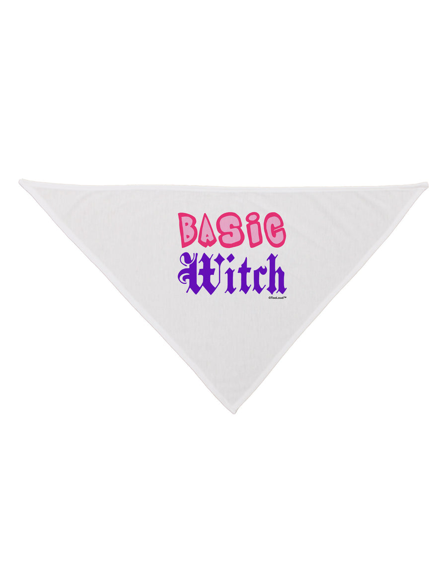 Basic Witch Color Dog Bandana 26-Dog Bandana-TooLoud-White-One-Size-Fits-Most-Davson Sales