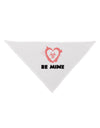 Be Mine - Bio Hazard Heart Dog Bandana 26 by TooLoud-Dog Bandana-TooLoud-White-One-Size-Fits-Most-Davson Sales