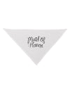 Maid of Honor - Diamond Ring Design Dog Bandana 26-Dog Bandana-TooLoud-White-One-Size-Fits-Most-Davson Sales