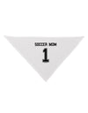 Soccer Mom Jersey Dog Bandana 26"-Dog Bandana-TooLoud-White-One-Size-Fits-Most-Davson Sales