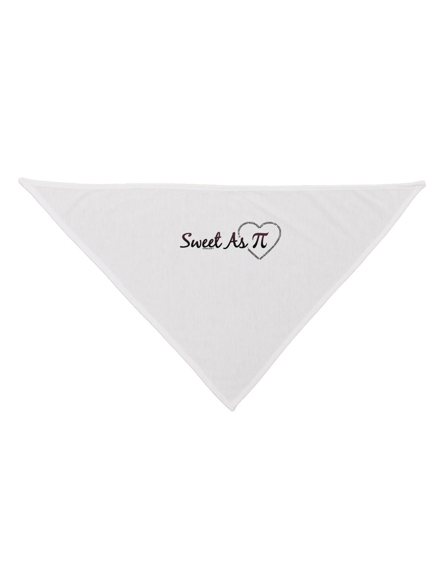 Sweet As Pi Dog Bandana 26-Dog Bandana-TooLoud-White-One-Size-Fits-Most-Davson Sales