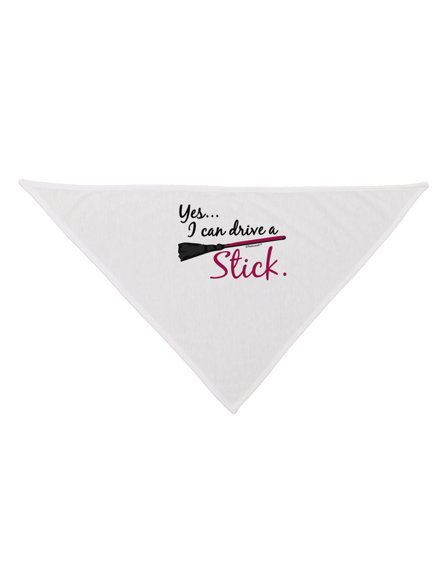 Drive Stick Pink Dog Bandana 26-Dog Bandana-TooLoud-White-One-Size-Fits-Most-Davson Sales