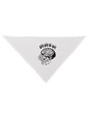 TooLoud Gray Gray Go Away Dog Bandana 26"-Dog Bandana-TooLoud-White-One-Size-Fits-Most-Davson Sales