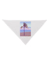 Palm Tree Beach Filter Dog Bandana 26-Dog Bandana-TooLoud-White-One-Size-Fits-Most-Davson Sales