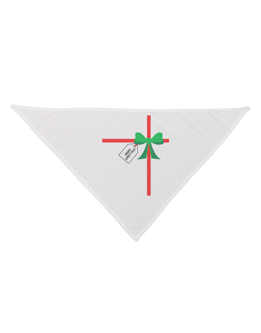 Merry Christmas Present Gift Dog Bandana 26-Dog Bandana-TooLoud-White-One-Size-Fits-Most-Davson Sales