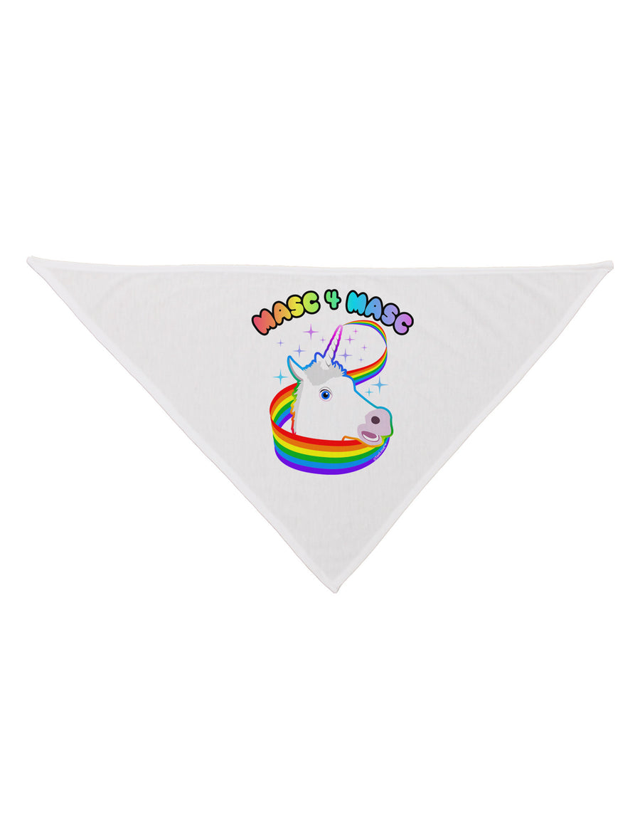 Masc 4 Masc Pranciful Unicorn Dog Bandana 26-Dog Bandana-TooLoud-White-One-Size-Fits-Most-Davson Sales