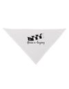 Six Geese A laying Text Dog Bandana 26-Dog Bandana-TooLoud-White-One-Size-Fits-Most-Davson Sales