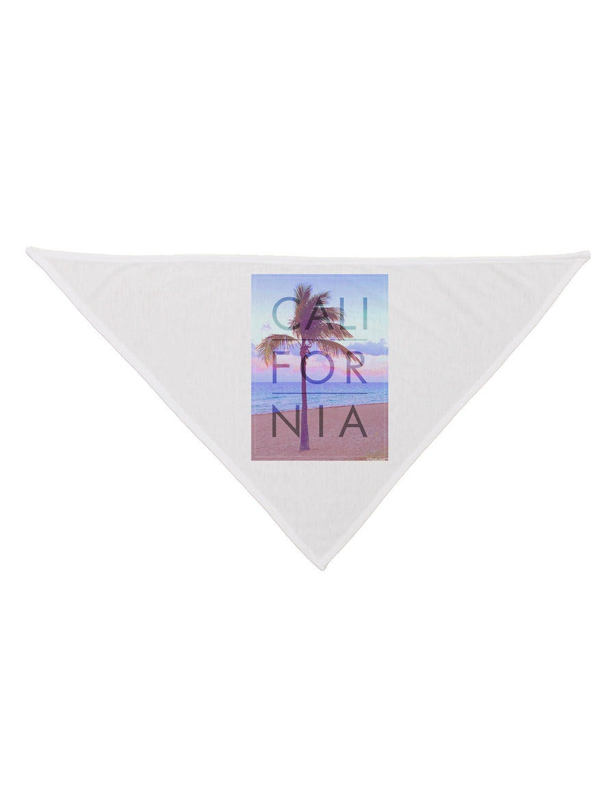 California Beach Filter Dog Bandana 26-Dog Bandana-TooLoud-White-One-Size-Fits-Most-Davson Sales