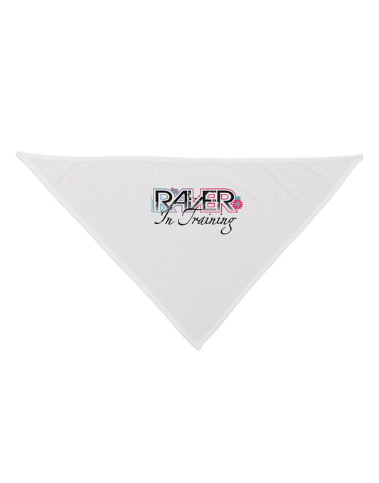Matching Raver - In Training Dog Bandana 26-Dog Bandana-TooLoud-White-One-Size-Fits-Most-Davson Sales