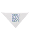 Birthday Boy - Blue and Green Dots Dog Bandana 26 by TooLoud-Dog Bandana-TooLoud-White-One-Size-Fits-Most-Davson Sales