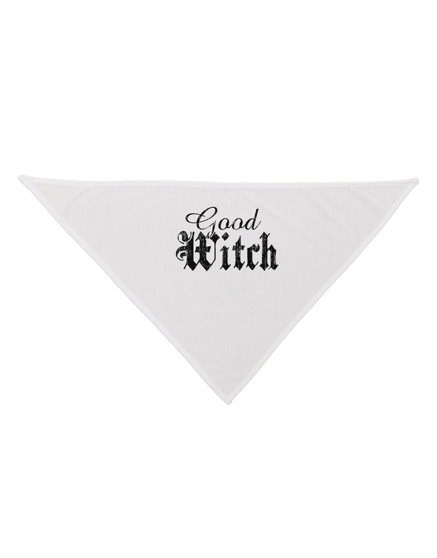 Good Witch - Halloween Distressed Dog Bandana 26-Dog Bandana-TooLoud-White-One-Size-Fits-Most-Davson Sales