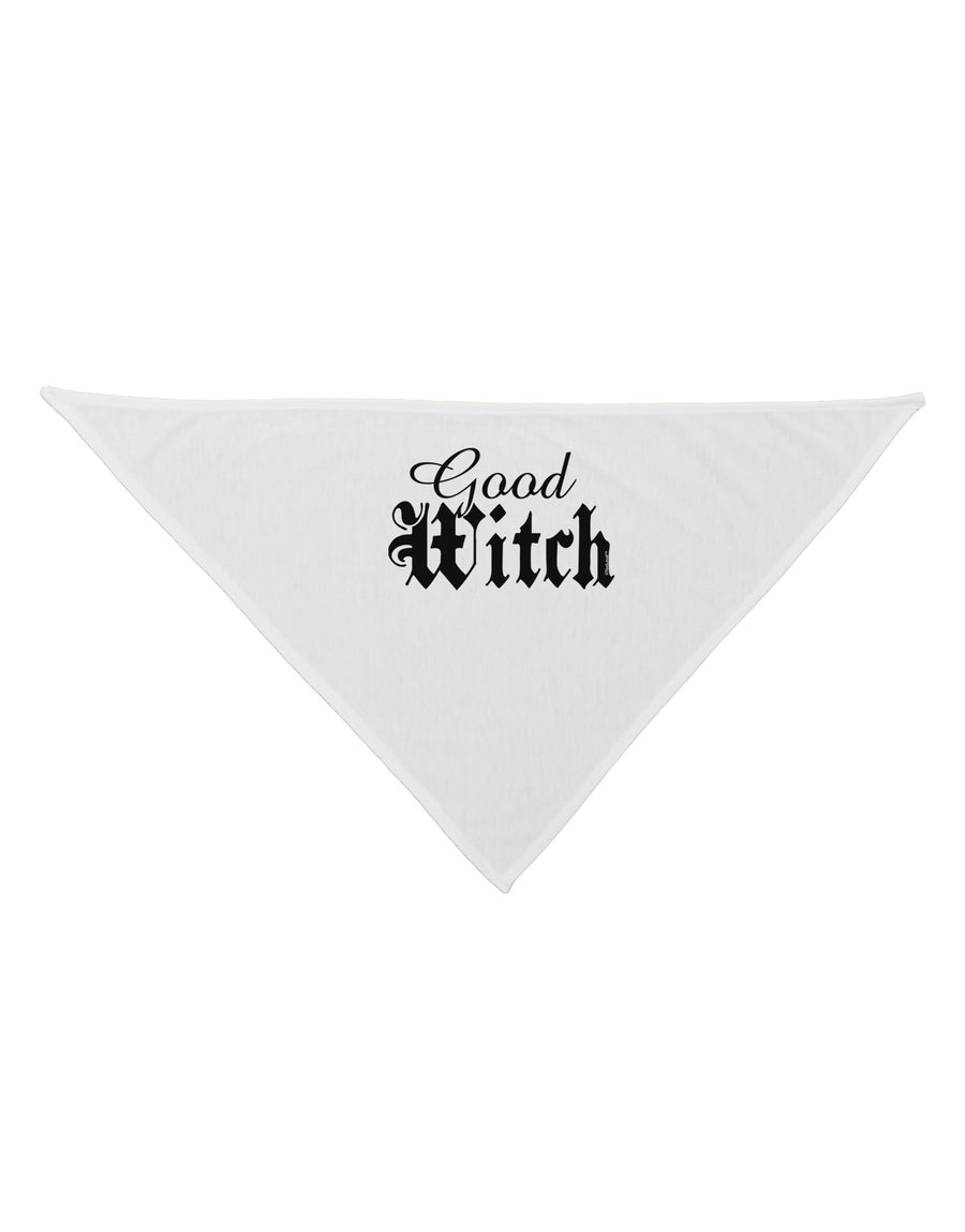 Good Witch - Halloween Text Dog Bandana 26-Dog Bandana-TooLoud-White-One-Size-Fits-Most-Davson Sales