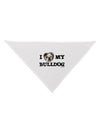 I Heart My Bulldog Dog Bandana 26 by TooLoud-Dog Bandana-TooLoud-White-One-Size-Fits-Most-Davson Sales