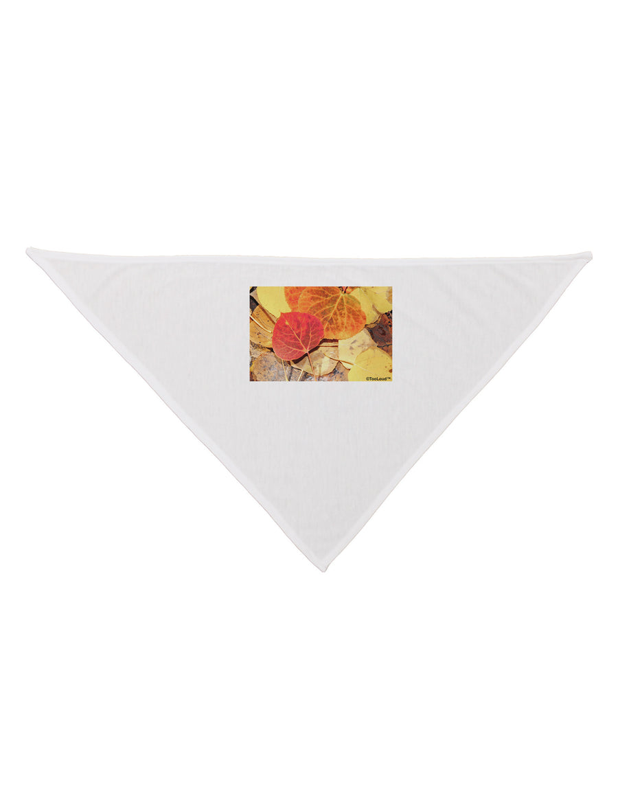 Colorado - Autumn Dog Bandana 26-Dog Bandana-TooLoud-White-One-Size-Fits-Most-Davson Sales