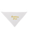 Birthday Crew Text Dog Bandana 26 by TooLoud-TooLoud-White-One-Size-Fits-Most-Davson Sales