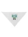 Byte Me Dog Bandana 26-Dog Bandana-TooLoud-White-One-Size-Fits-Most-Davson Sales