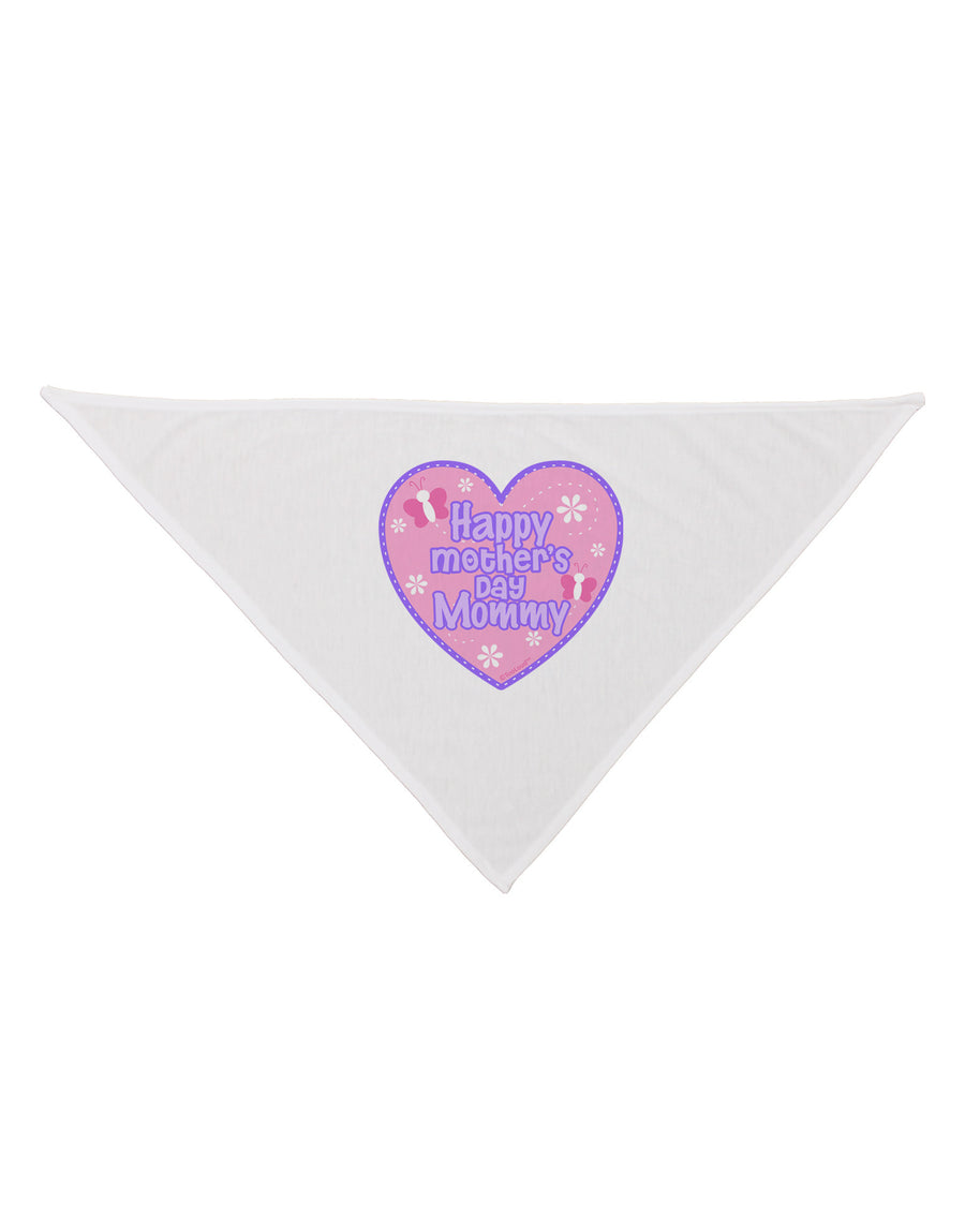 Happy Mother's Day Mommy - Pink Dog Bandana 26 by TooLoud-Dog Bandana-TooLoud-White-One-Size-Fits-Most-Davson Sales