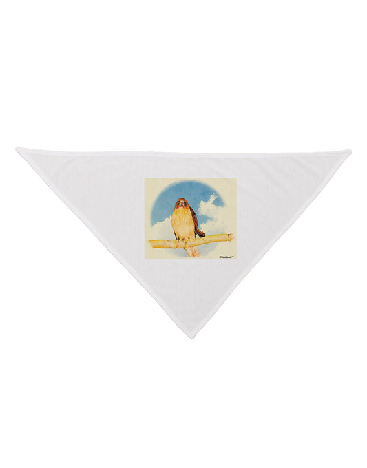 Red-tailed Hawk Dog Bandana 26-Dog Bandana-TooLoud-White-One-Size-Fits-Most-Davson Sales