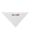 Mexcellent Flag Color - Cinco De Mayo Dog Bandana 26"-Dog Bandana-TooLoud-White-One-Size-Fits-Most-Davson Sales