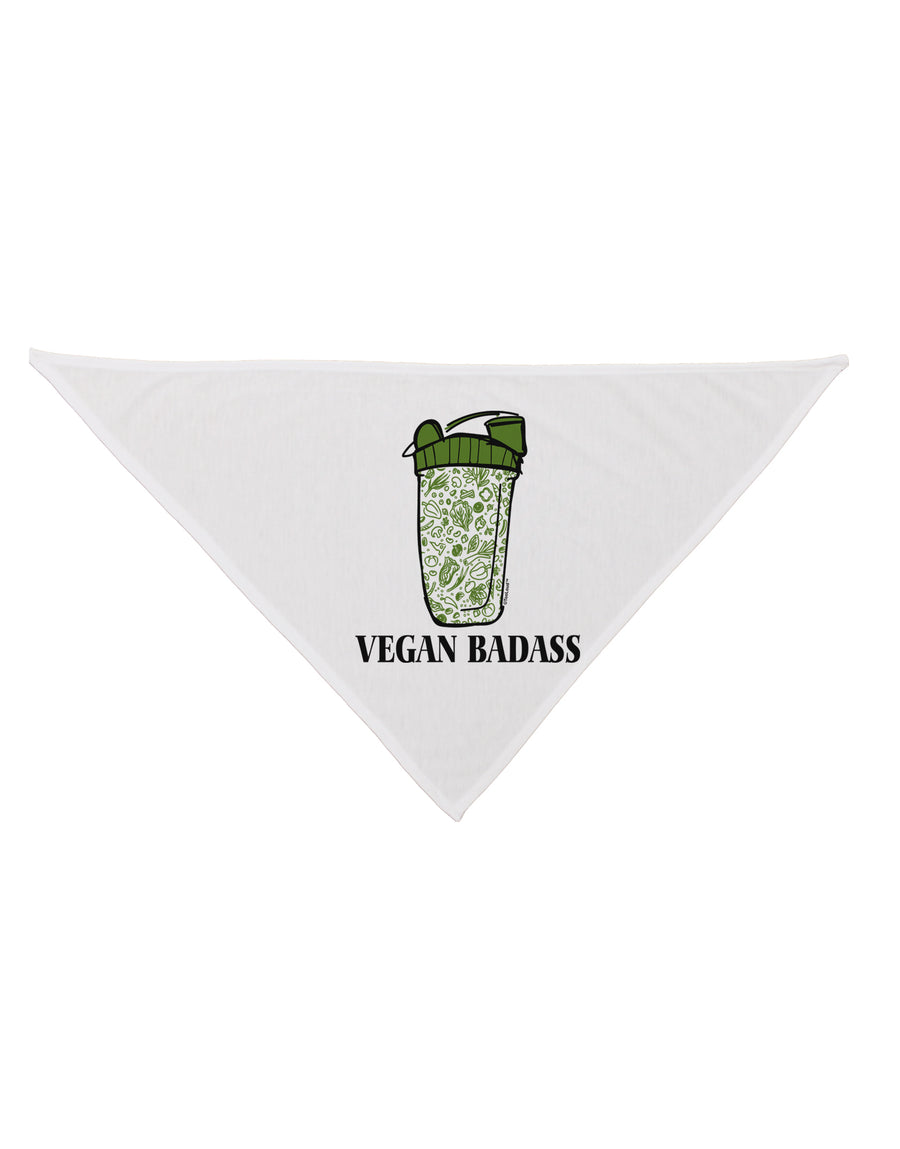 Vegan Badass Blender Bottle Dog Bandana 26 Inch-Dog Bandana-TooLoud-White-One-Size-Fits-Most-Davson Sales